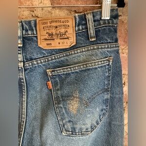 Vintage Levi’s Orange tab 505 jeans 32x32
